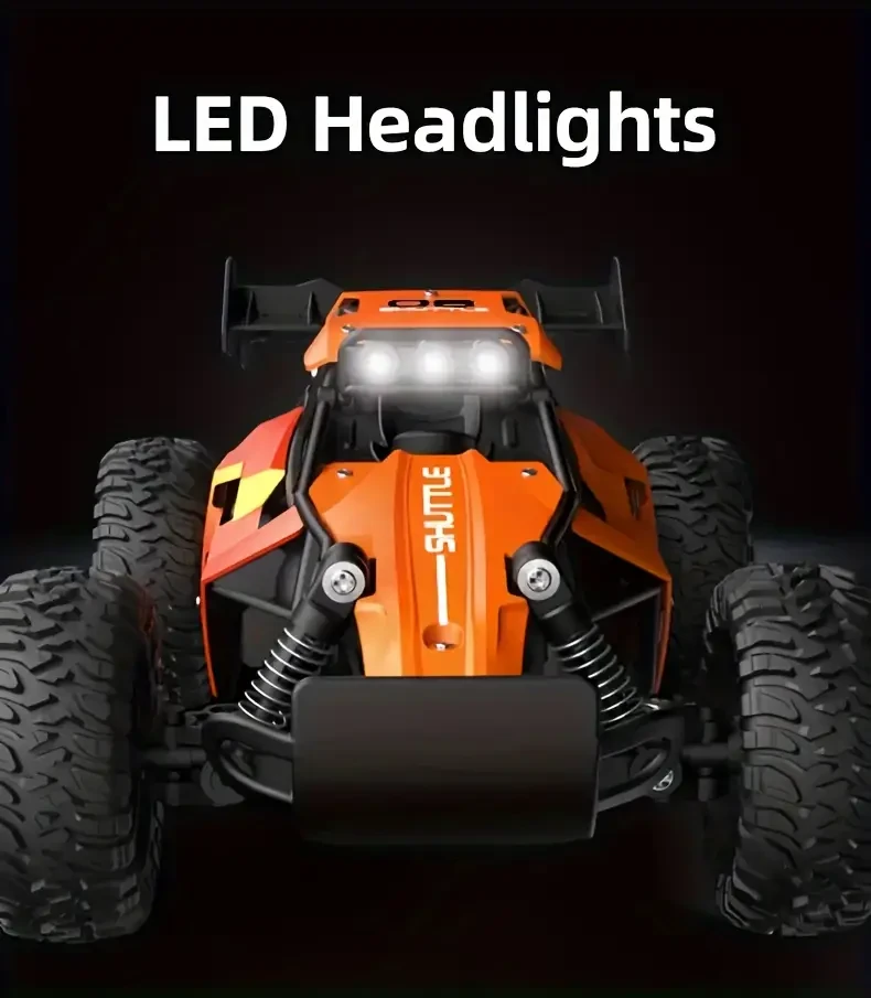 High-speed Remote-control Car To All-terrain Off-road Electric Toys Christmas Halloween Thanksgiving Gifts High-speed Alloy High-speed High-speed Off-road Racing Boy Toys