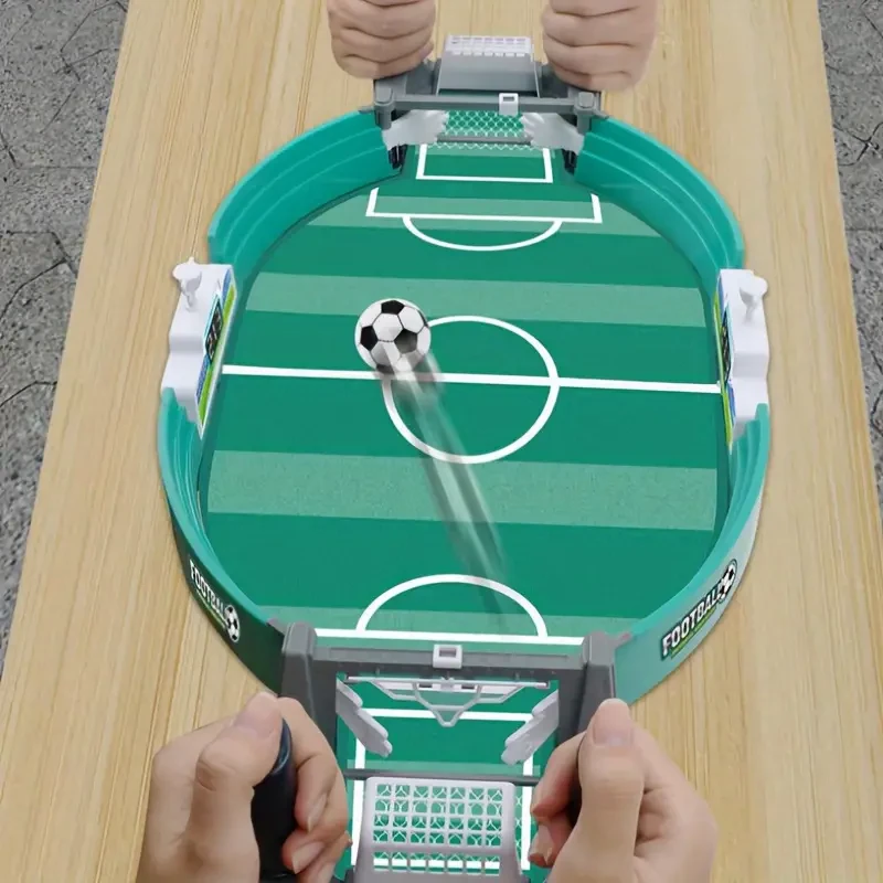 Interactive Table Soccer Game for Kids with 2/4/6 Balls - Educational Sports Tabletop Toy for Ages 3-6, Ideal for Christmas, Halloween, and Thanksgiving Gifts