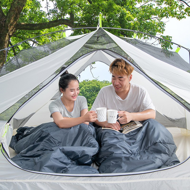 Portable Sleeping Bag Warm Adults Hiking Camping Sleeping Bag Thick Travel Hiking Accessories