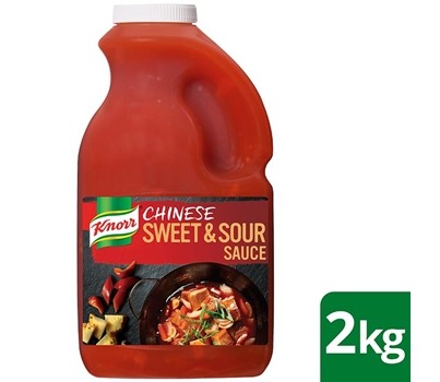 SAUCE SWEET & SOUR GF 2KG (KNORR WORLD CUSINE 61004490)