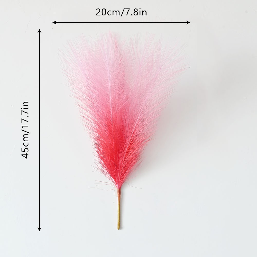 Reed Pampas Grass Decoration for Valentine's Day, New Year, and Wedding Feather Pampas Grass, Flower Arrangement
