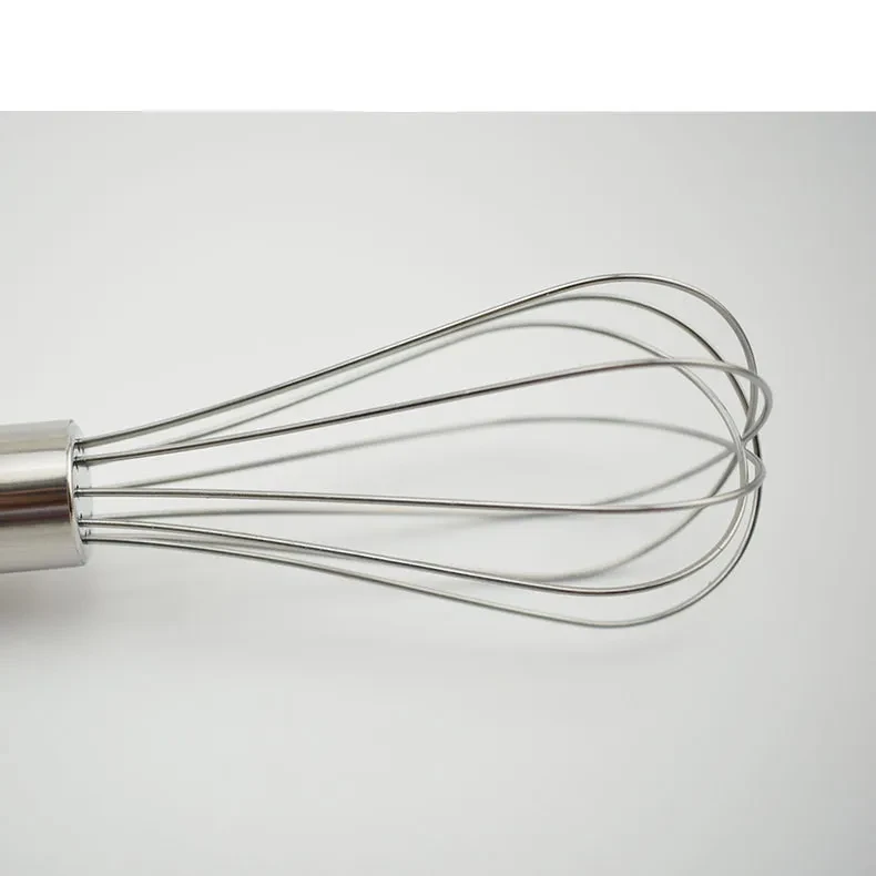 8 Inch Stainless Steel Manual Egg Beater Kitchen Cooking Egg Beater