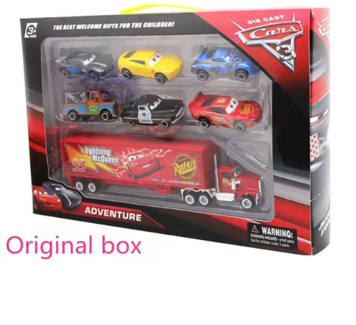 7-6pcs Set Disney Pixar Car
