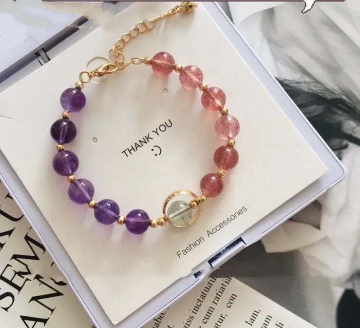 Hot Sale Natural Lavender Amethyst Bracelet Women