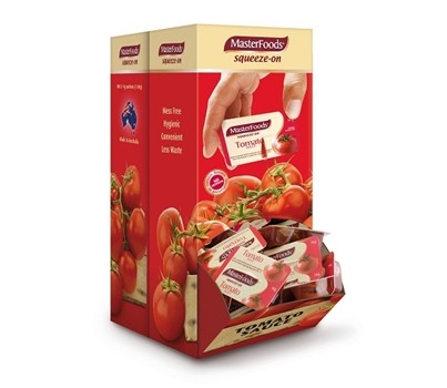 SAUCE TOMATO GF SQUEEZE-ONS 14GM 100s (MASTERFOODS 156753)