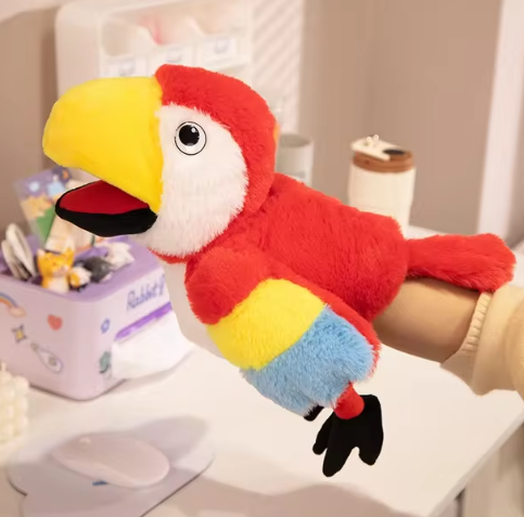 New 6 Style Toucan Hand Puppet Plush