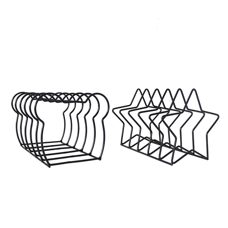 Iron tabletop arrangement and storage bookshelf