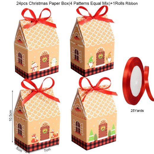 Christmas House Candy Box Small Gift