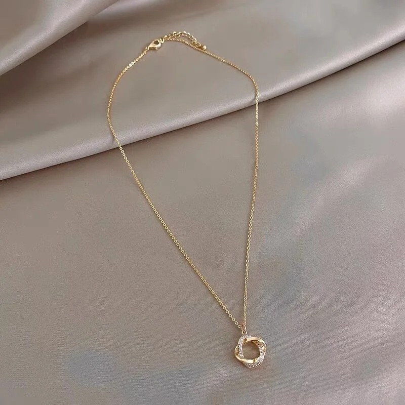 Fashion Cross Rotating 925 Sterling Silver Pendant Necklace