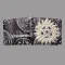Spot Supernatural wickedness purse five star logo pattern for short money boys and girls' zero Purse