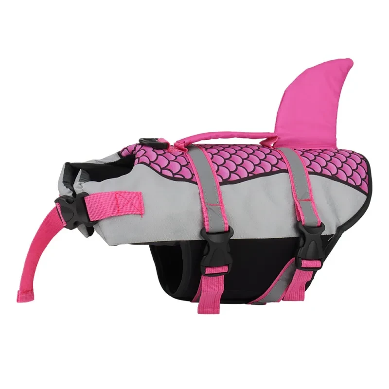 Shark Scales Dog Swim Vest