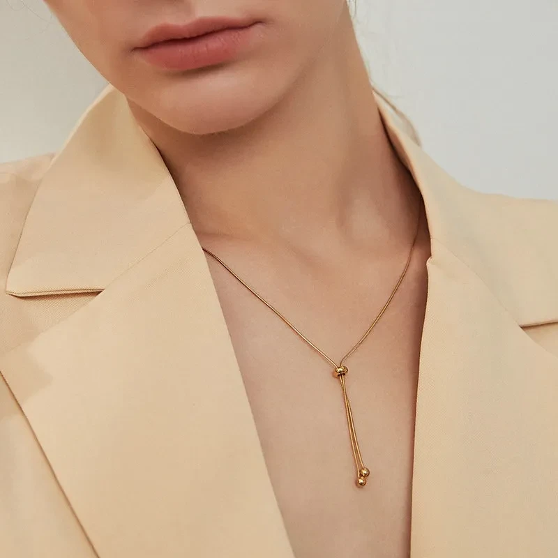 Stylish Adjustable Pull-out Elegant Necklace Women