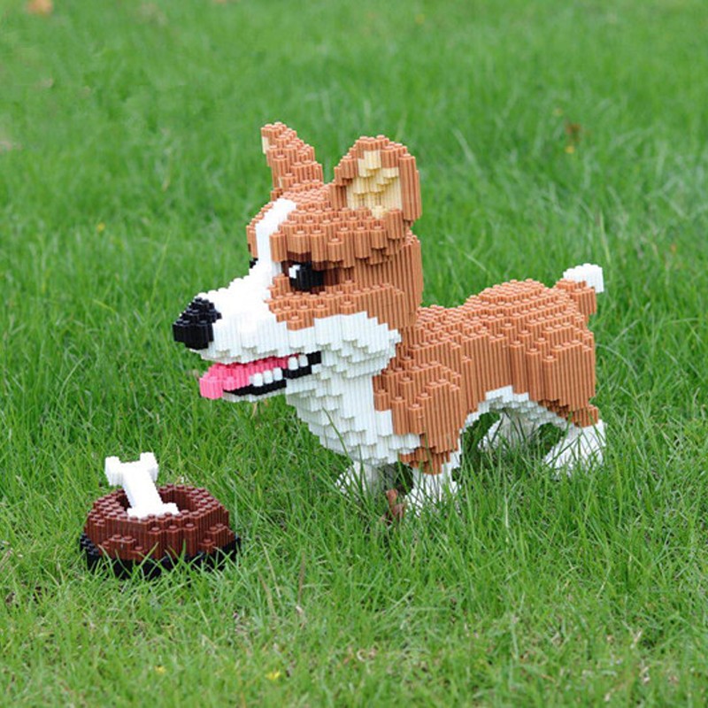 Puzzle Mini Small Particles Assembled Pets