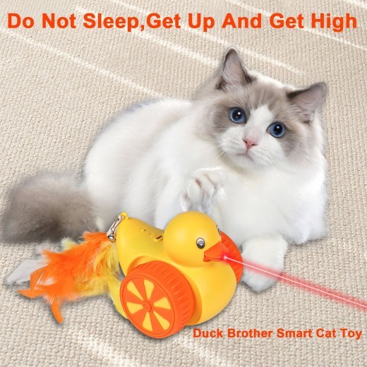 Funny Cat Smart Laser Cat Toy USB Charging Mobile Multi-replacement Head Calls