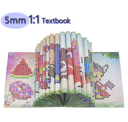 2.6mm 5mm text book Perler Study drawing