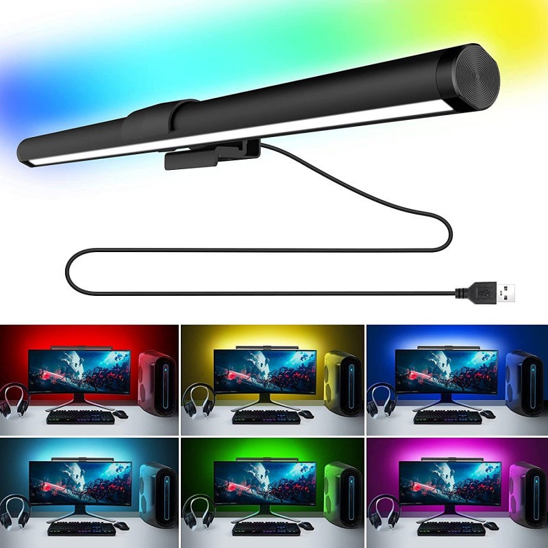 Led Eye Protection Against Blue Light Screen Fill Light Double-sided Luminous Display Hanging Light