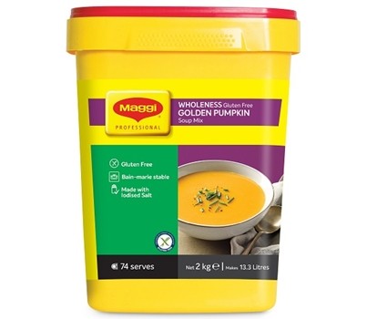 SOUP MIX WHOLENESS GF GOLDEN PUMPKIN 2KG (MAGGI 12494009)