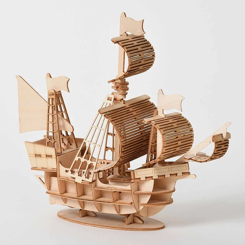 Wood 3D Puzzle - Robotics