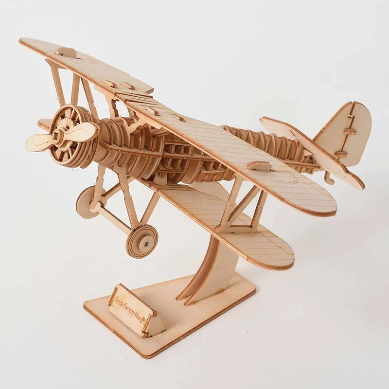 Wood 3D Puzzle - Robotics