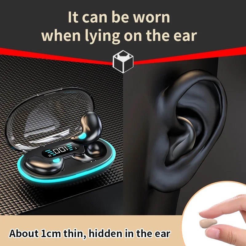 X55 Sleeping Earbuds - Wireless Mini Headphones