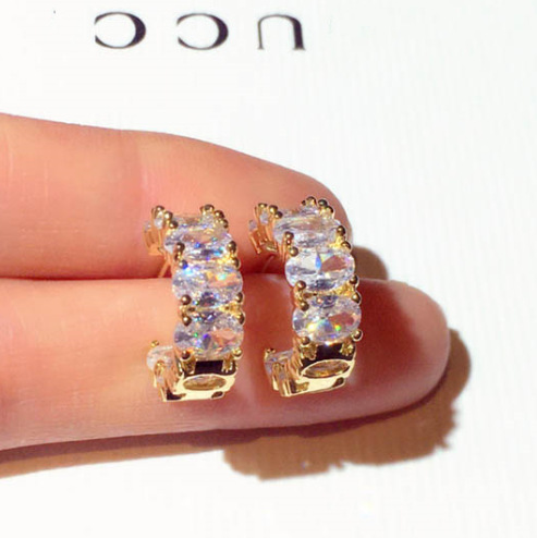 New Fashion Zircon Earrings For Women