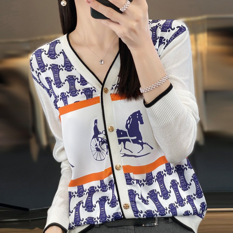Women's Fashionable Stylish Casual Knitted Cardigan