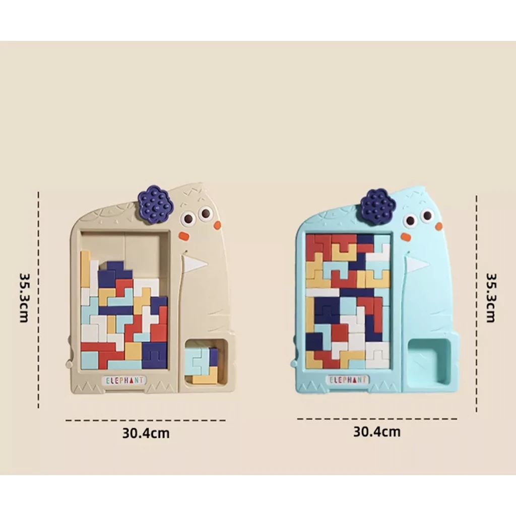 Tetris Building Blocks Puzzle Children's Intelligence Toy Boys Girls Assembled Toys