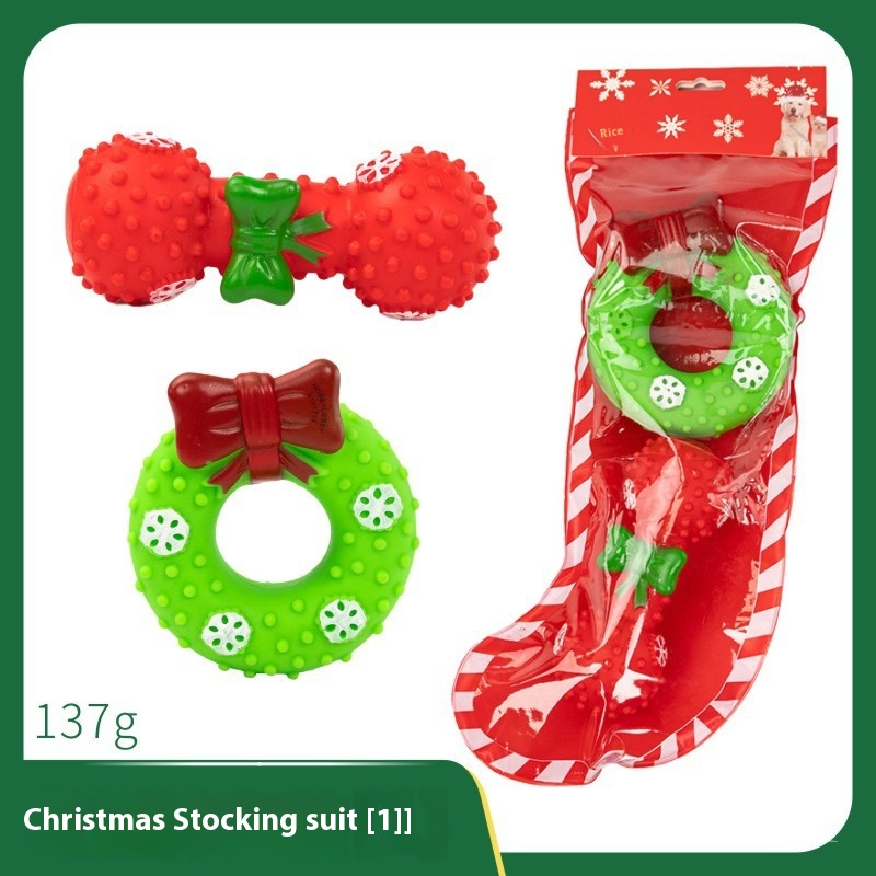 New Christmas Pet Dog Bite-resistant Toys