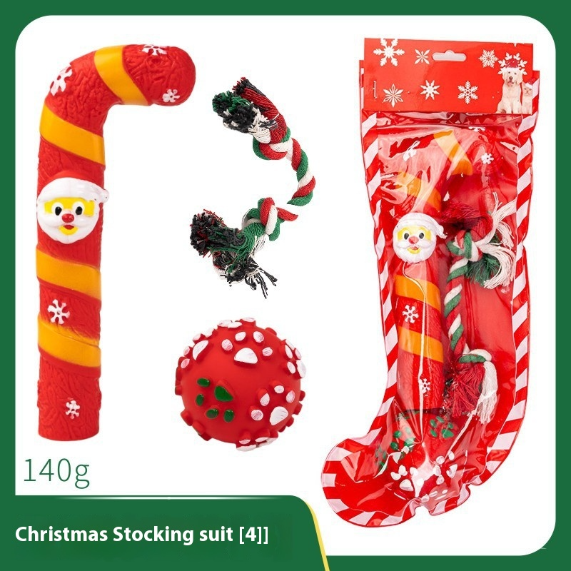 New Christmas Pet Dog Bite-resistant Toys