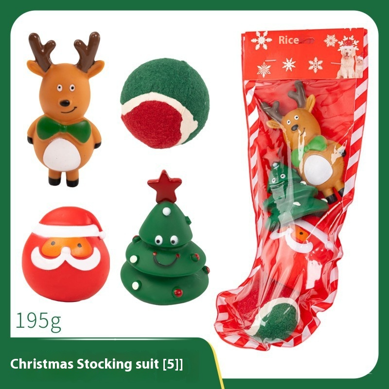 New Christmas Pet Dog Bite-resistant Toys