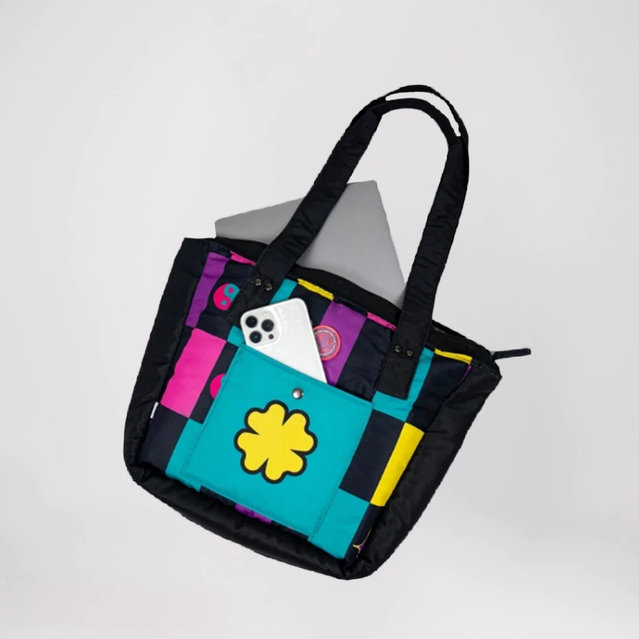 Gurls Club Totebag - Keira Black