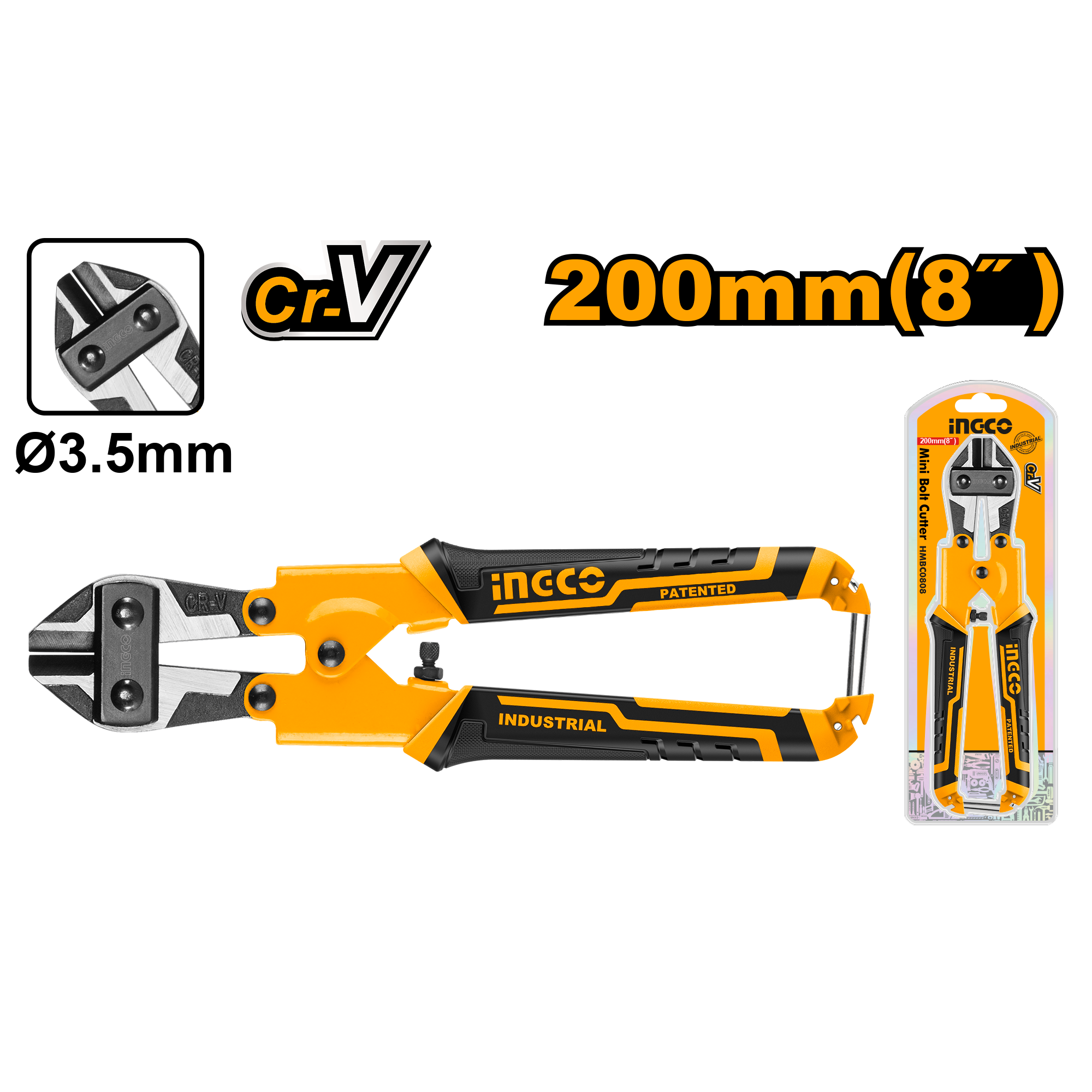 Mini bolt cutter 200mm/8