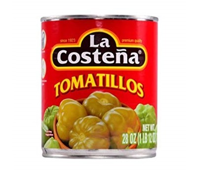 TOMATILLO'S WHOLE A10 GREEN (EL PASO/ LA COSTENA/CAREY)