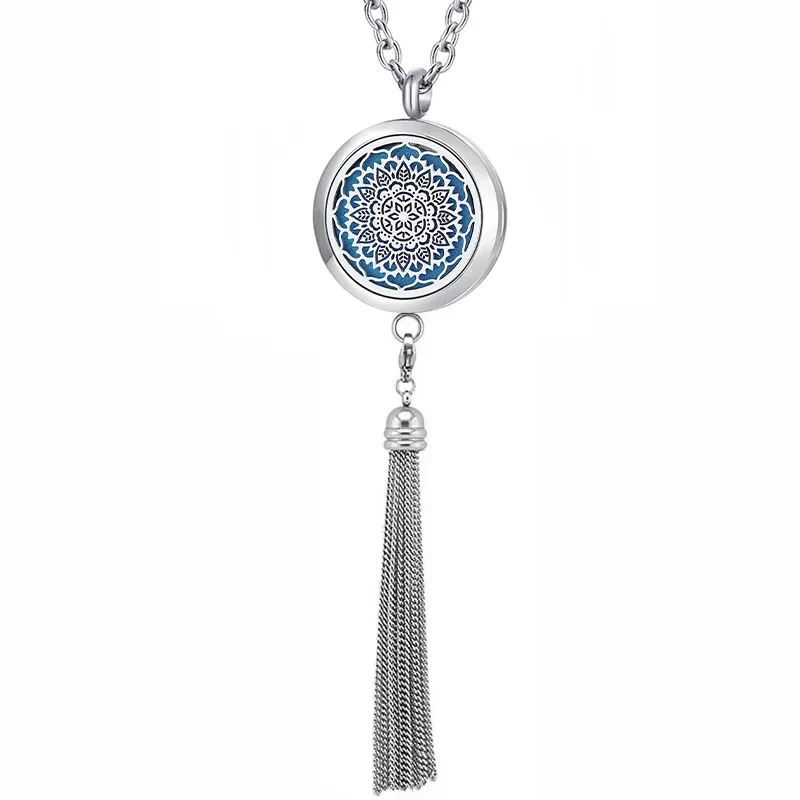 Stainless steel tassel pendant