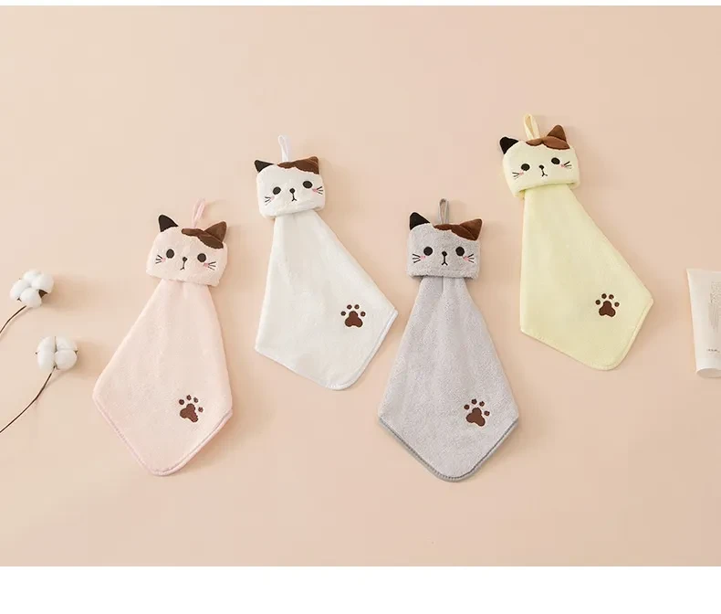 Household Kitchen Hangable Hand Towel