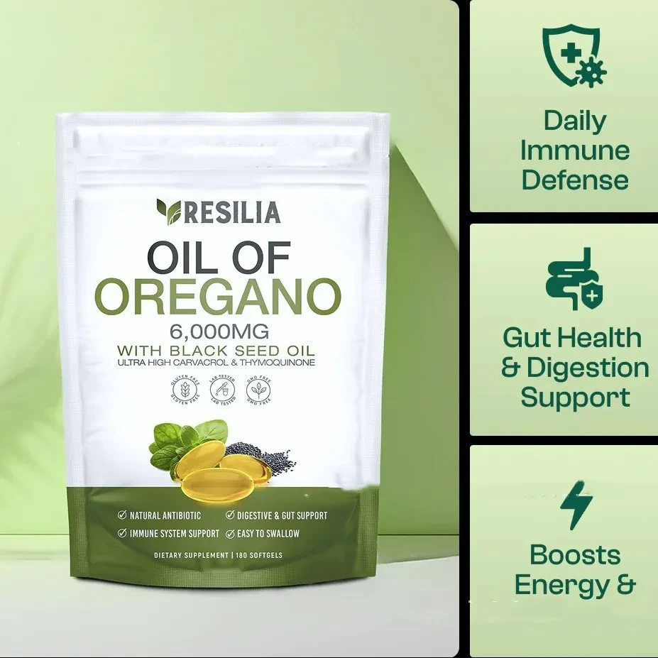 Oil of Oregano with Black Seed Oil