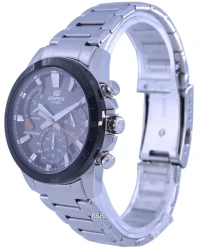 Casio Edifice Chronograph Analog Solar EQS-930DB-1A EQS930DB-1 100M Mens Watch