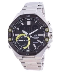 Casio Edifice World Time Mobile Link ECB-10DB-1A ECB10DB-1 100M Men's Watch