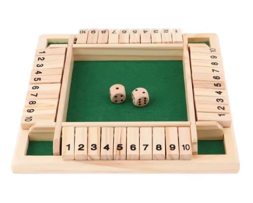 Deluxe Four Sided 10 Numbers