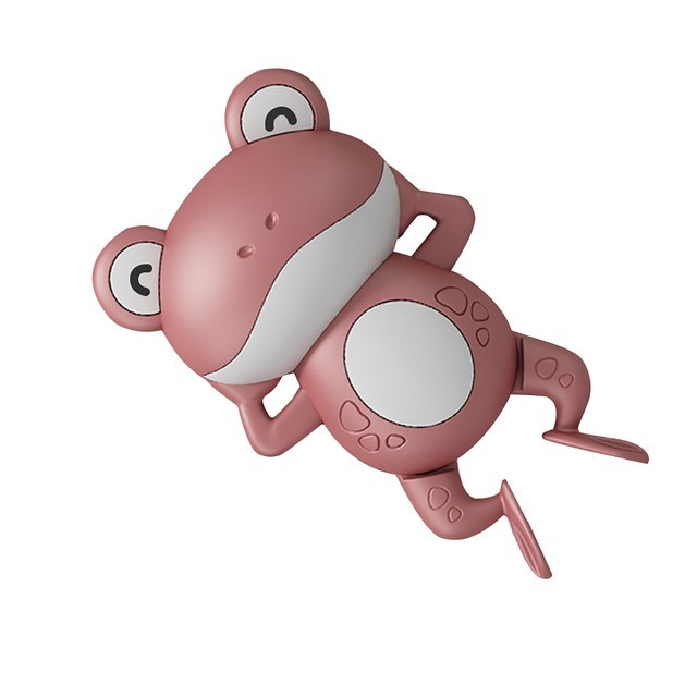 Cute Frogs Clockwork Baby Bath Toys