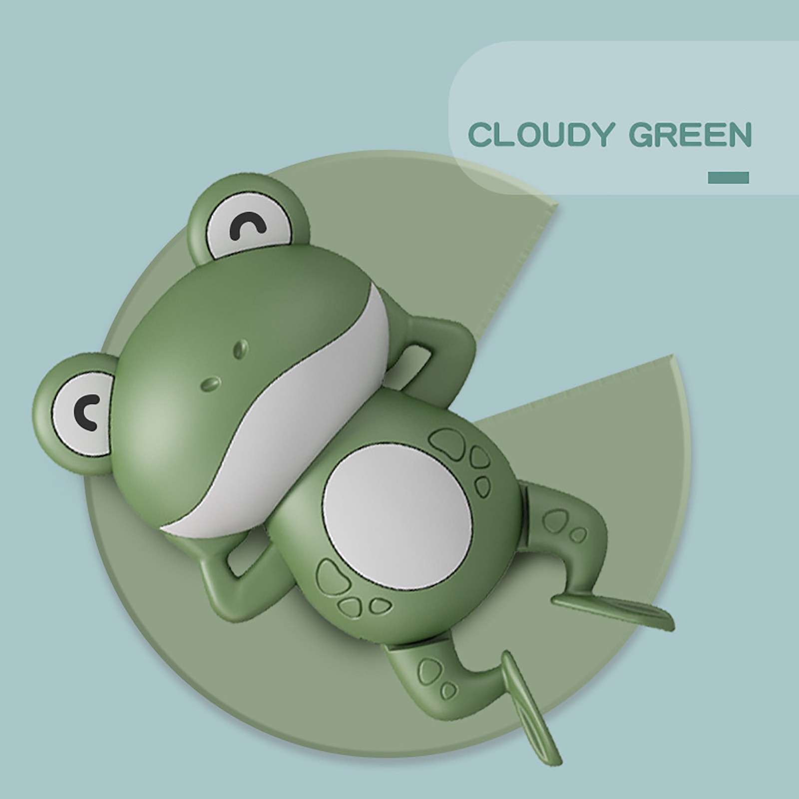 Cute Frogs Clockwork Baby Bath Toys
