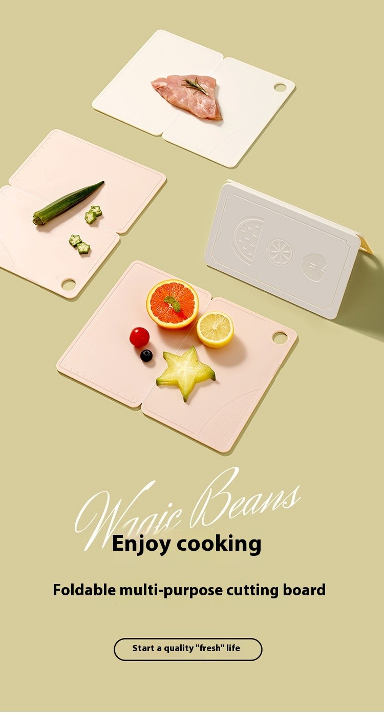 Foldable Travel & Outdoor Camping Cut Fruit Cutting Board