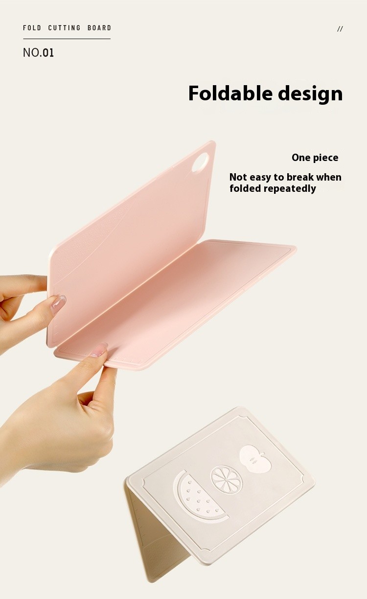 Foldable Travel & Outdoor Camping Cut Fruit Cutting Board