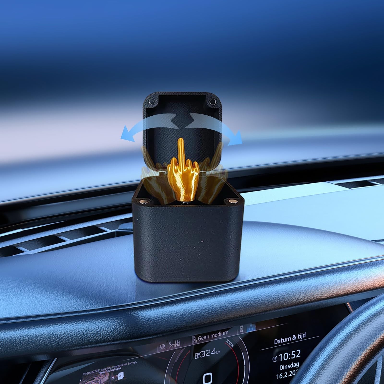 Christmas Prank Gift - Middle Finger in Box