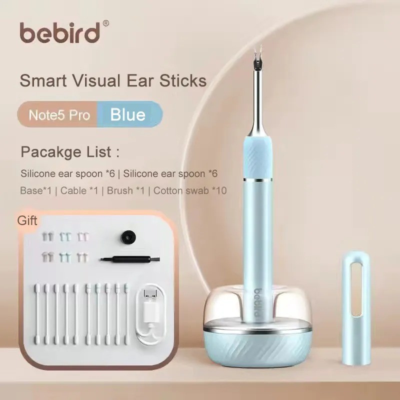 Smart Visual Ear Cleaning Tweezers with LED Light