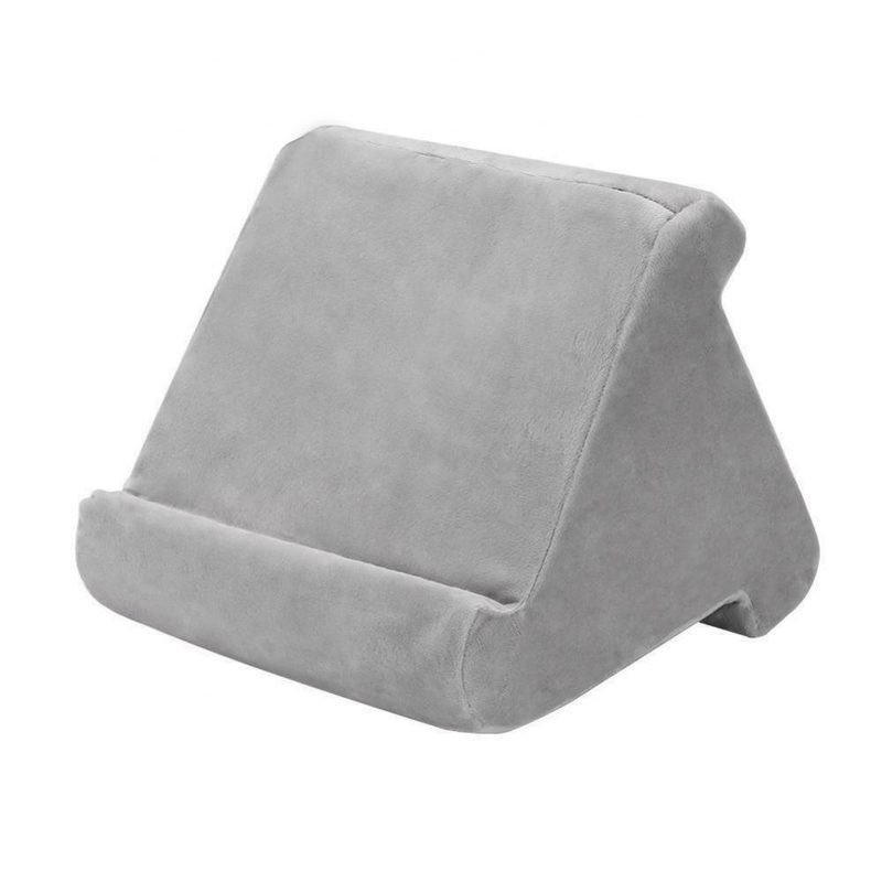 iPad Pillow Stand Grey