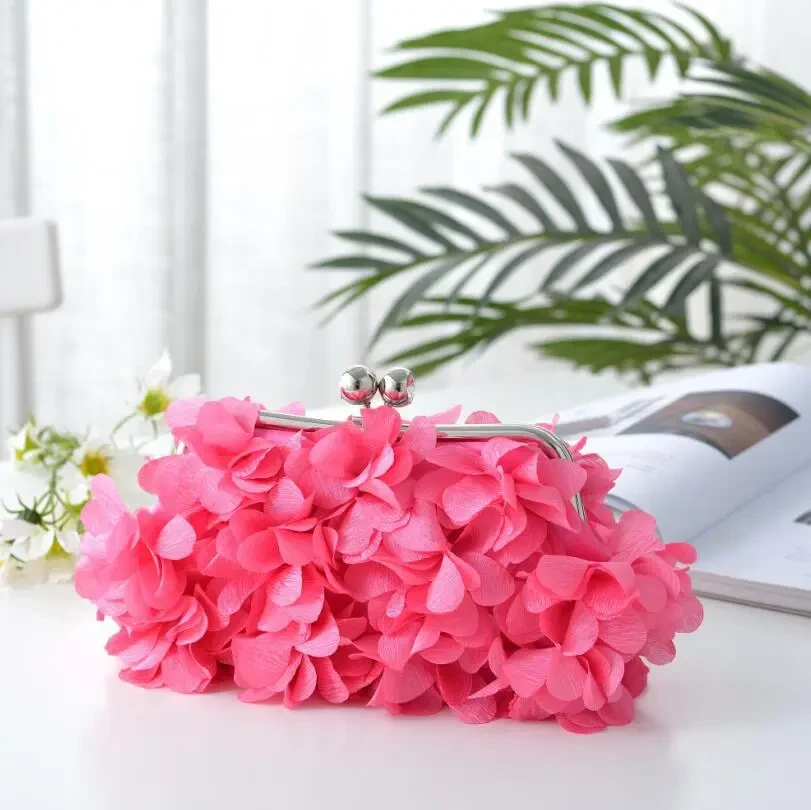 Flower Bridal Evening Banquet Bag Fashion Cheongsam Clutch