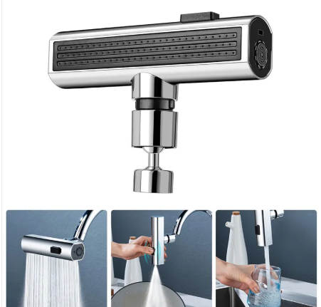 Faucet Waterfall Outlet Splash Proof
