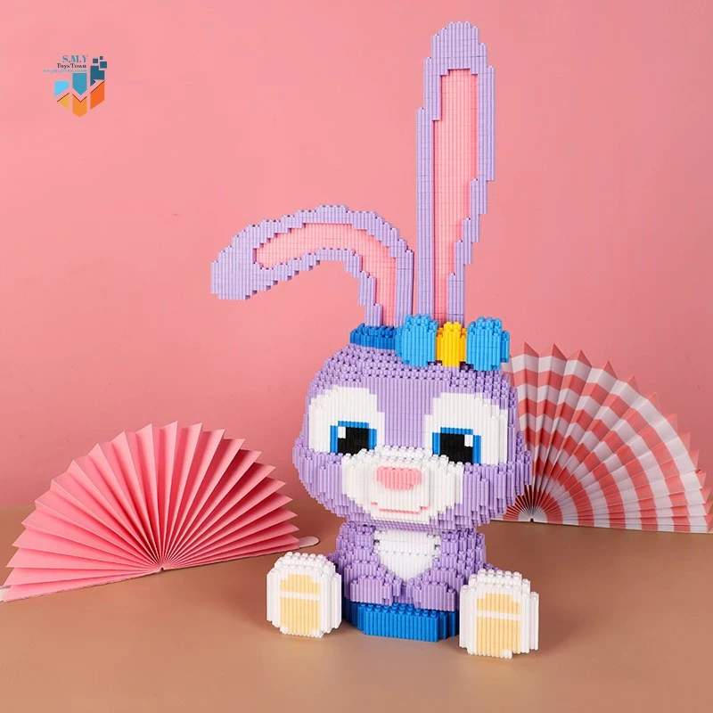 SMY Toystown Nano Blocks Stella Lou Xingdalu 3D Model, Toy Block Stacking, Jumbo Brick Magic Block Anime Figure DIY Block, Animation