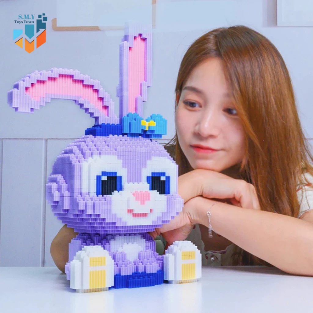 SMY Toystown Nano Blocks Stella Lou Xingdalu 3D Model, Toy Block Stacking, Jumbo Brick Magic Block Anime Figure DIY Block, Animation